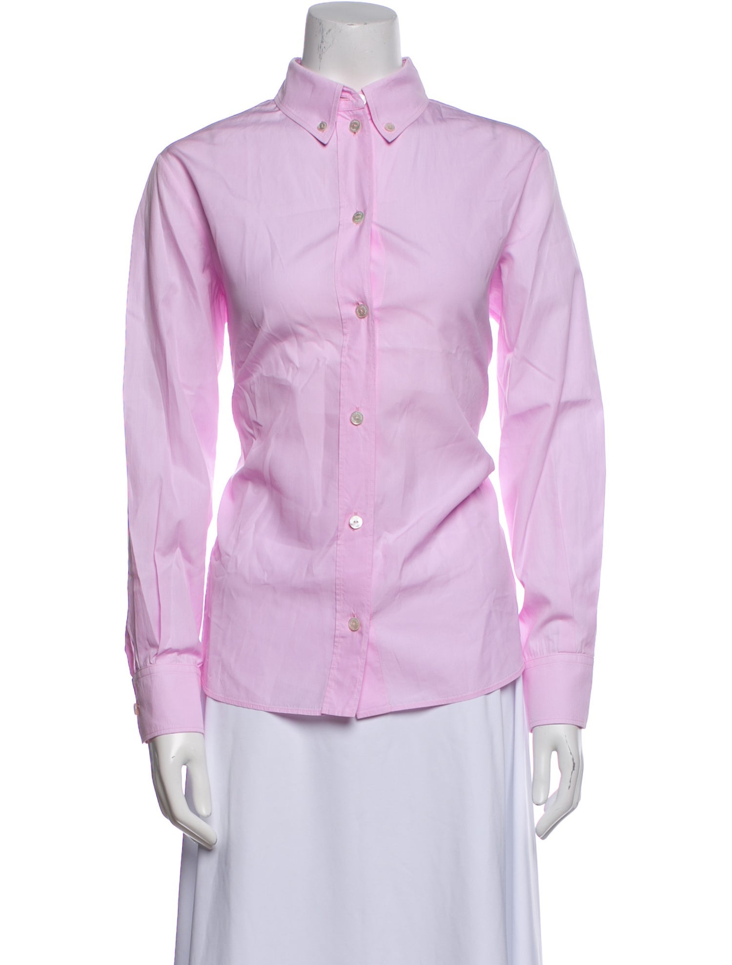 Chanel 2024 Long Sleeve Button-Up Top