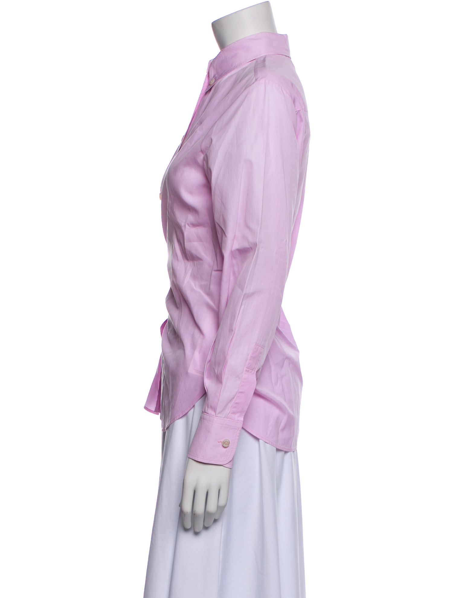 Chanel 2024 Long Sleeve Button-Up Top