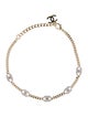 Chanel 2025 Strass CC Station Necklace