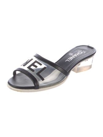 Chanel 2019 Interlocking CC Logo Slides