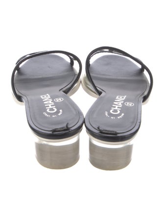 Chanel 2019 Interlocking CC Logo Slides