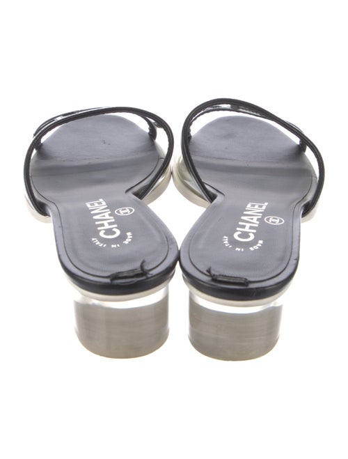 Chanel 2019 Interlocking CC Logo Slides