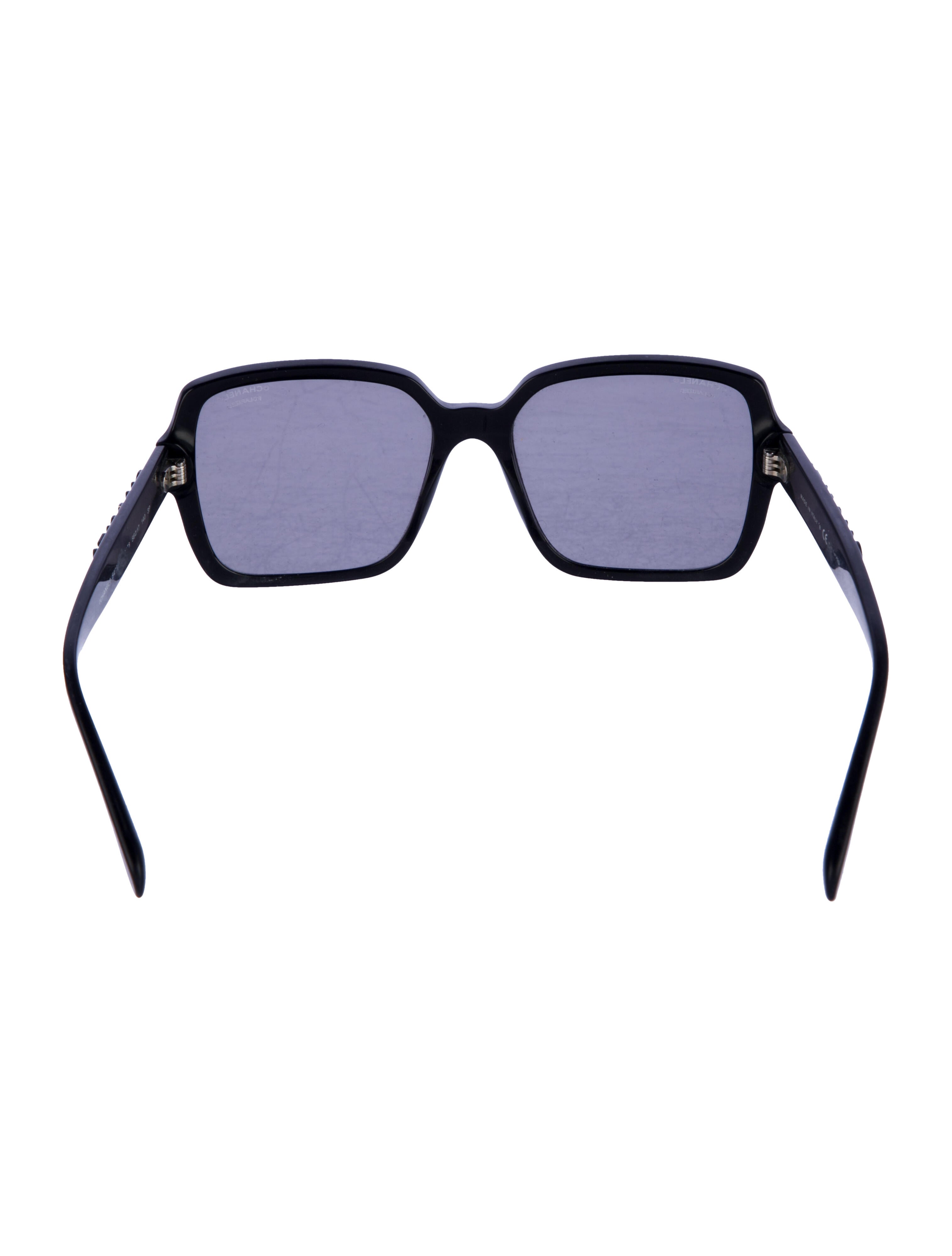 Chanel Interlocking CC Logo Square Sunglasses