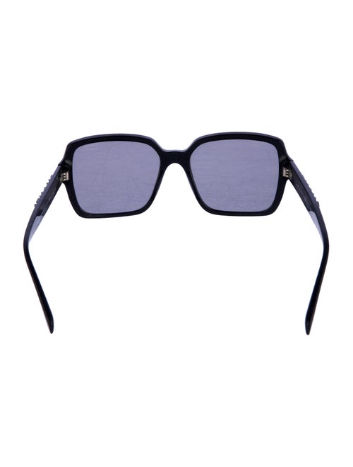 Chanel Interlocking CC Logo Square Sunglasses