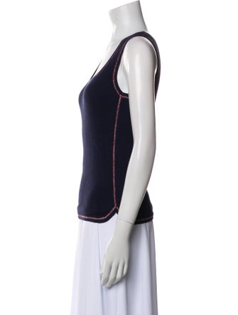 Chanel 2012 Scoop Neck Top