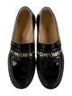 Chanel Interlocking CC Logo Calfskin Loafers
