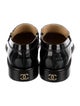 Chanel Interlocking CC Logo Calfskin Loafers