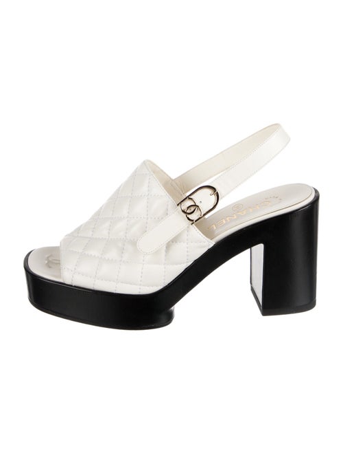 Chanel 2024 Interlocking CC Logo Mules