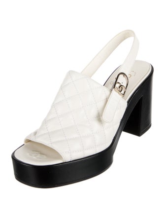 Chanel 2024 Interlocking CC Logo Mules