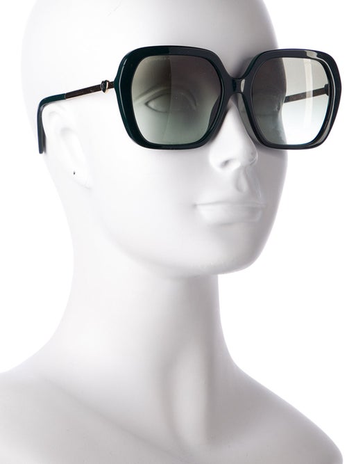 Chanel Interlocking CC Logo Oversize Sunglasses