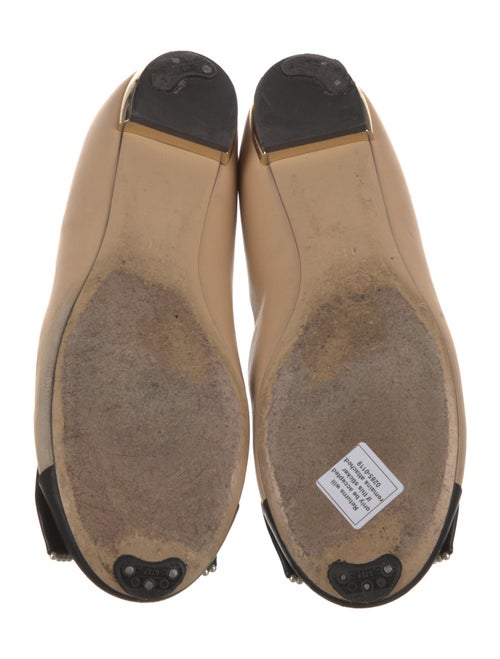 Chanel 2016 Interlocking CC Logo Ballet Flats