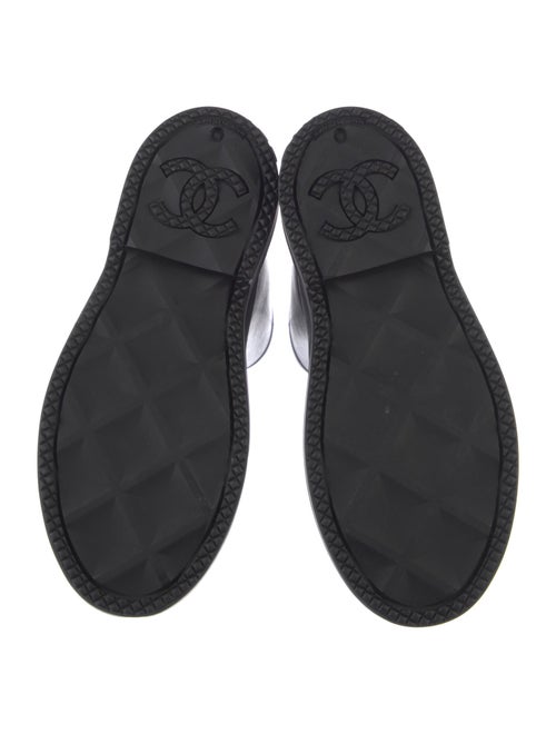 Chanel Interlocking CC Logo Rubber Rain Boots