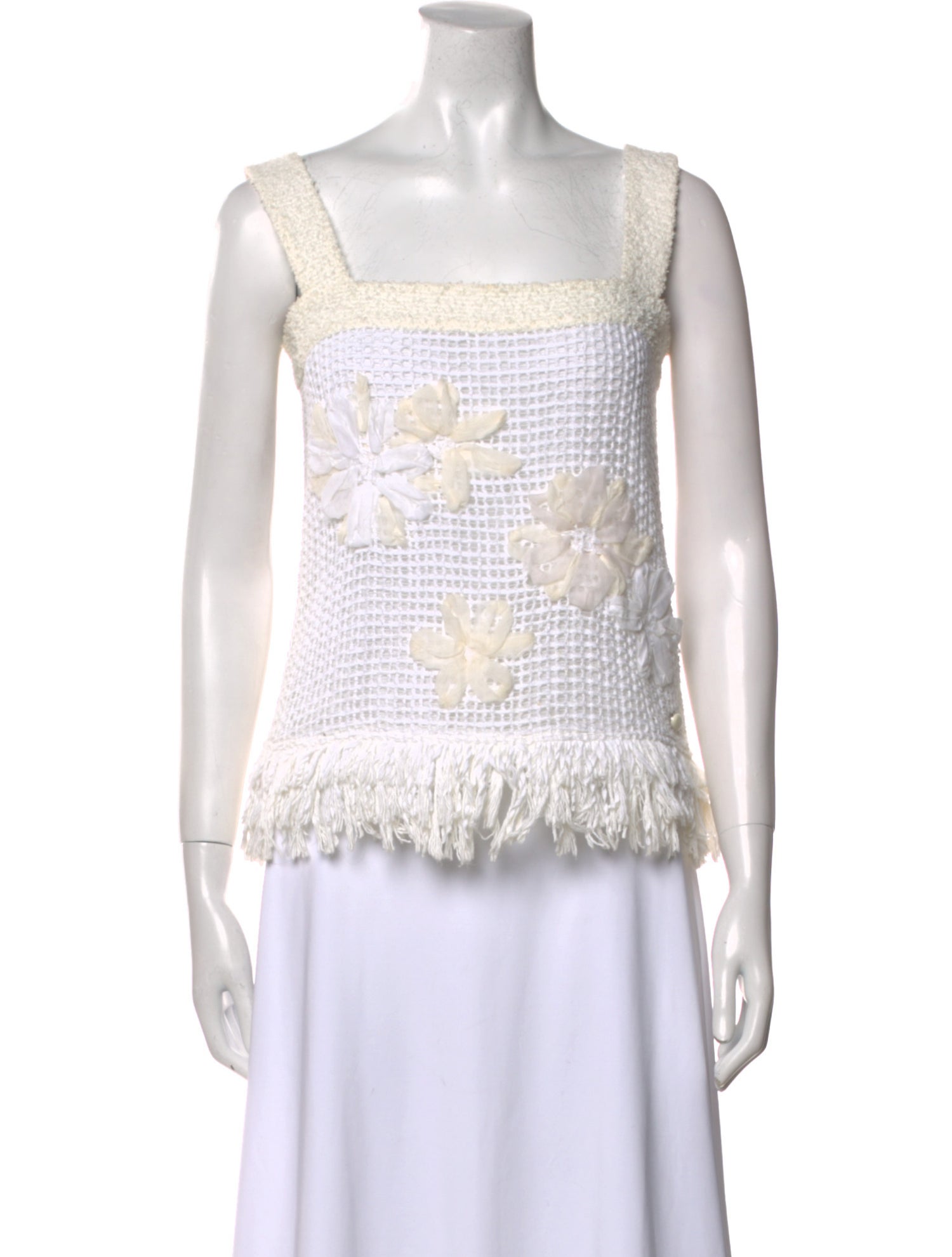 Chanel 2015 Lace Pattern Top