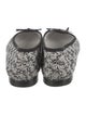Chanel Interlocking CC Logo Tweed Ballet Flats