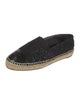 Chanel Interlocking CC Logo Tweed Espadrilles