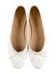 Chanel Interlocking CC Logo Patent Leather Ballet Flats