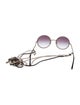 Chanel Interlocking CC Logo Round Sunglasses