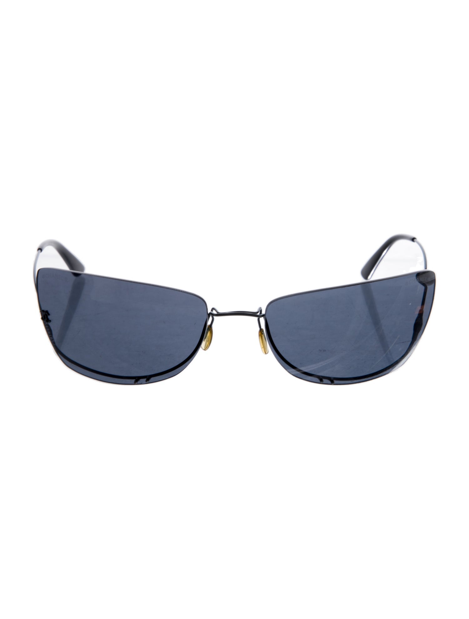 Chanel Vintage Interlocking CC Logo Sunglasses