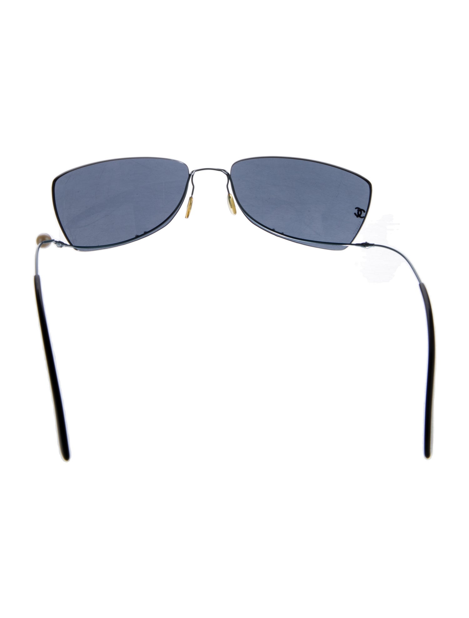 Chanel Vintage Interlocking CC Logo Sunglasses