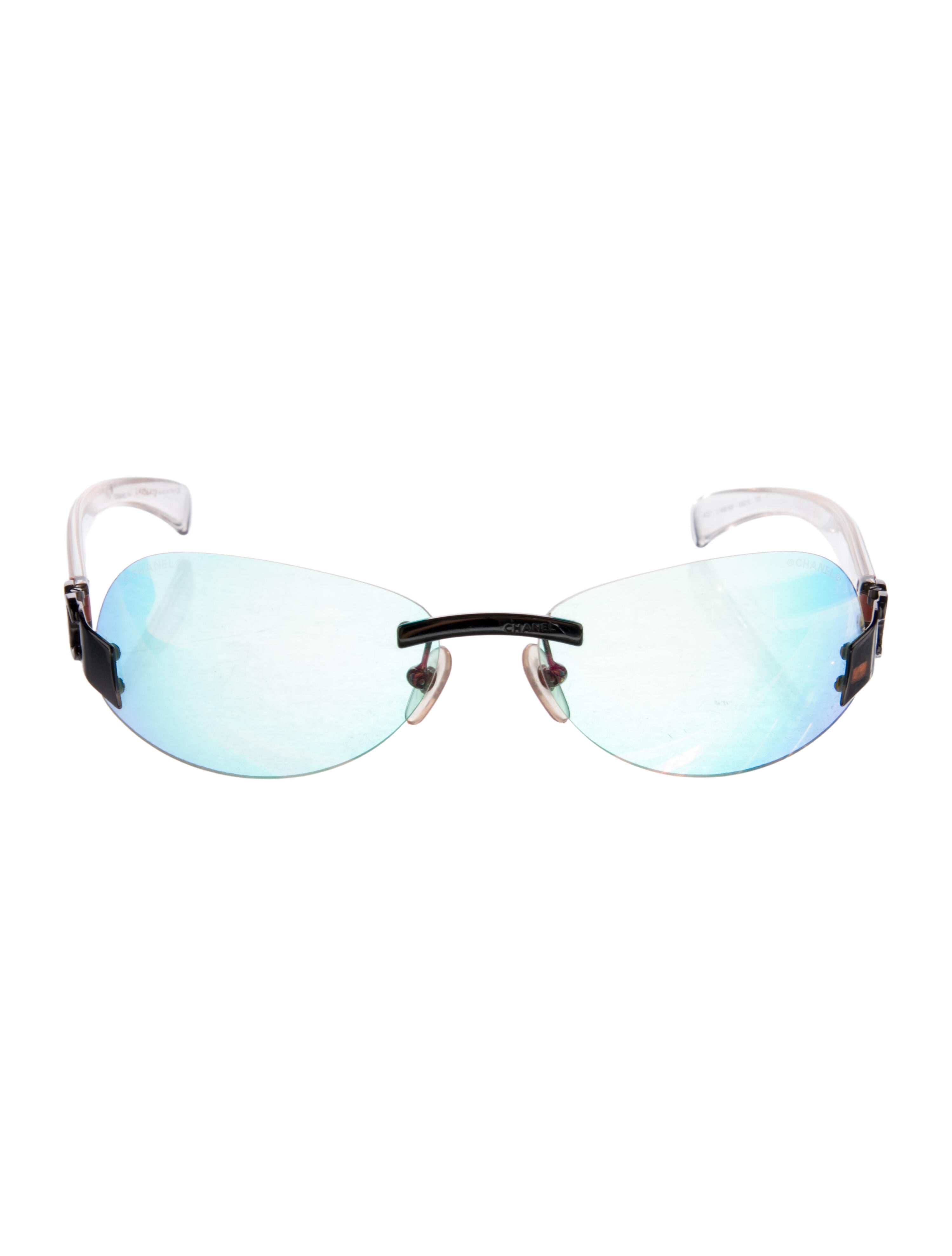 Chanel Vintage Interlocking CC Logo Sunglasses