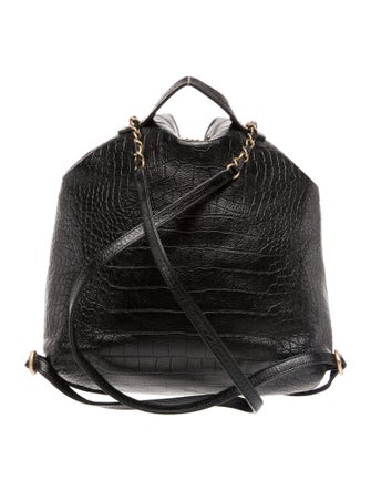 Chanel Large Embossed Backpack