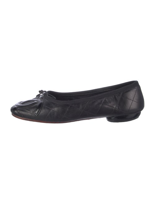 Chanel inter Karligraphy Accent Ballet Flats