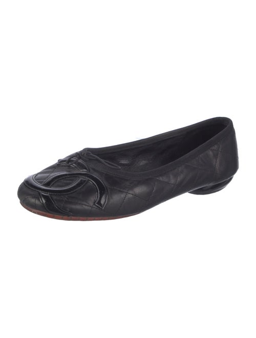 Chanel inter Karligraphy Accent Ballet Flats