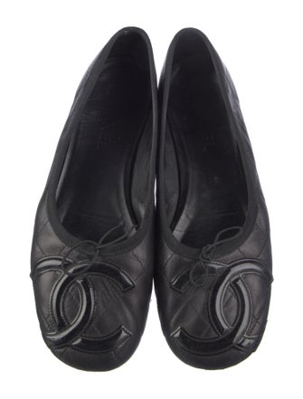 Chanel inter Karligraphy Accent Ballet Flats