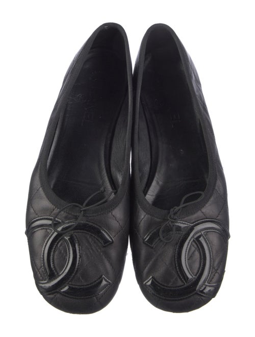 Chanel inter Karligraphy Accent Ballet Flats