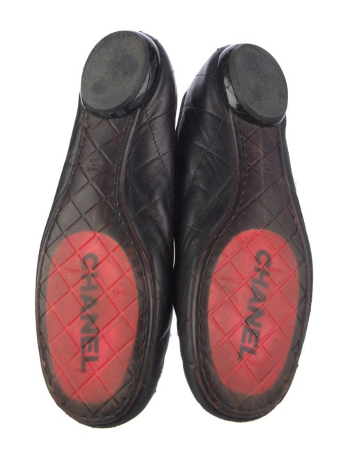 Chanel inter Karligraphy Accent Ballet Flats