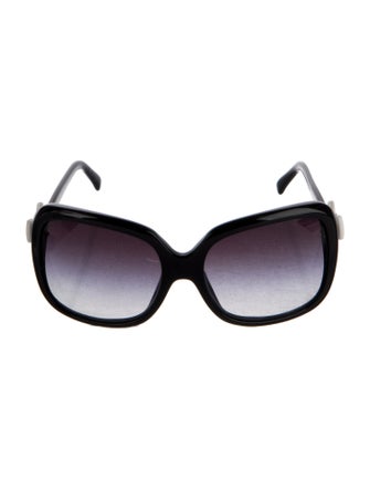 Chanel Interlocking CC Logo Oversize Sunglasses