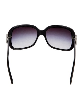 Chanel Interlocking CC Logo Oversize Sunglasses