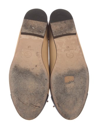 Chanel Interlocking CC Logo Lambskin Ballet Flats