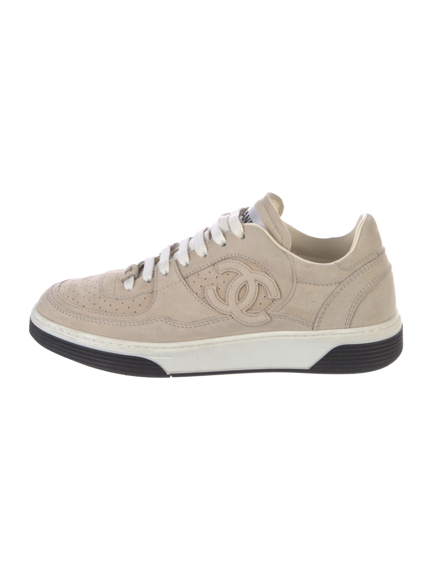 Chanel 2023 Interlocking CC Logo Sneakers