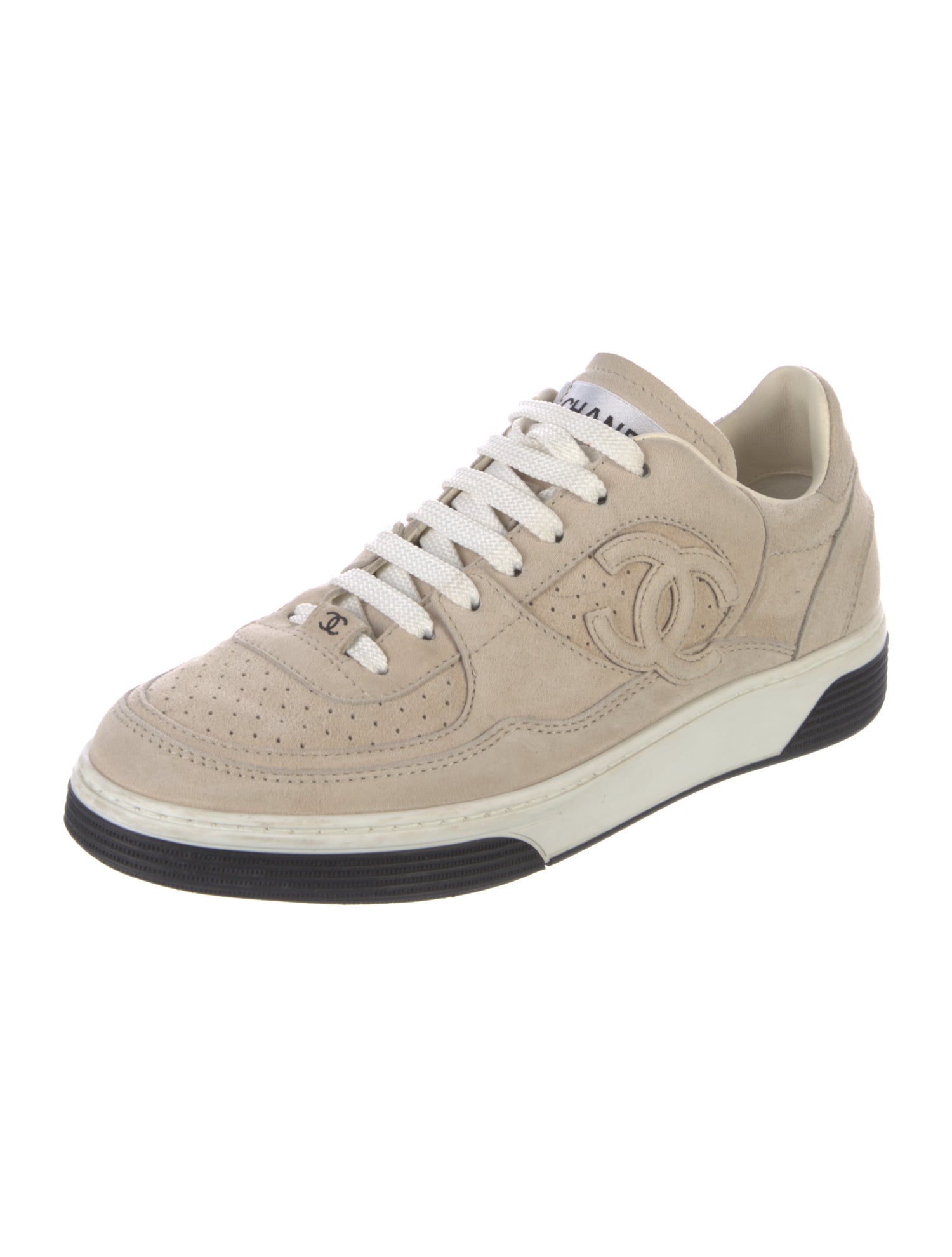 Chanel 2023 Interlocking CC Logo Sneakers