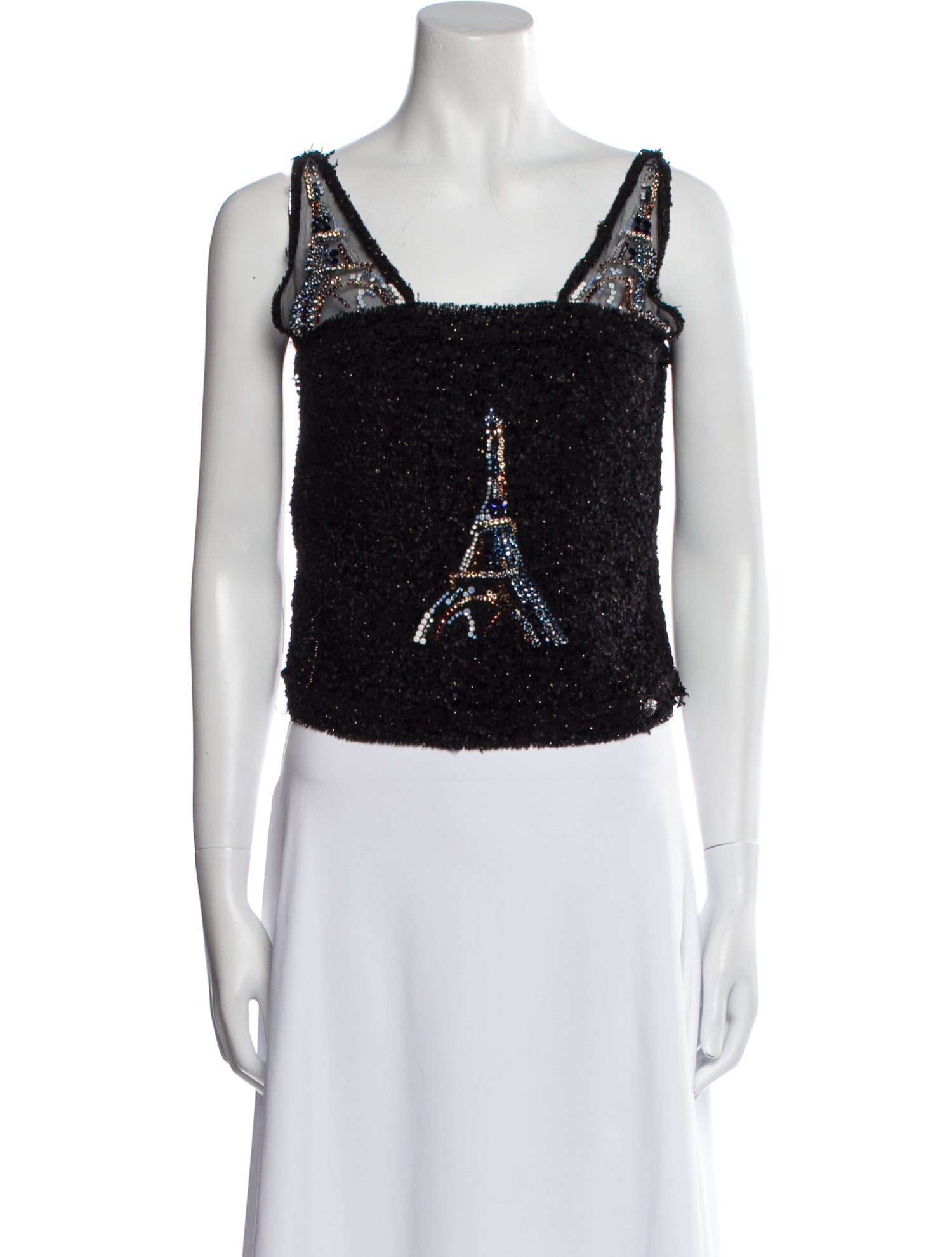 Chanel 2017 Metiers d'Art Collection Crop Top