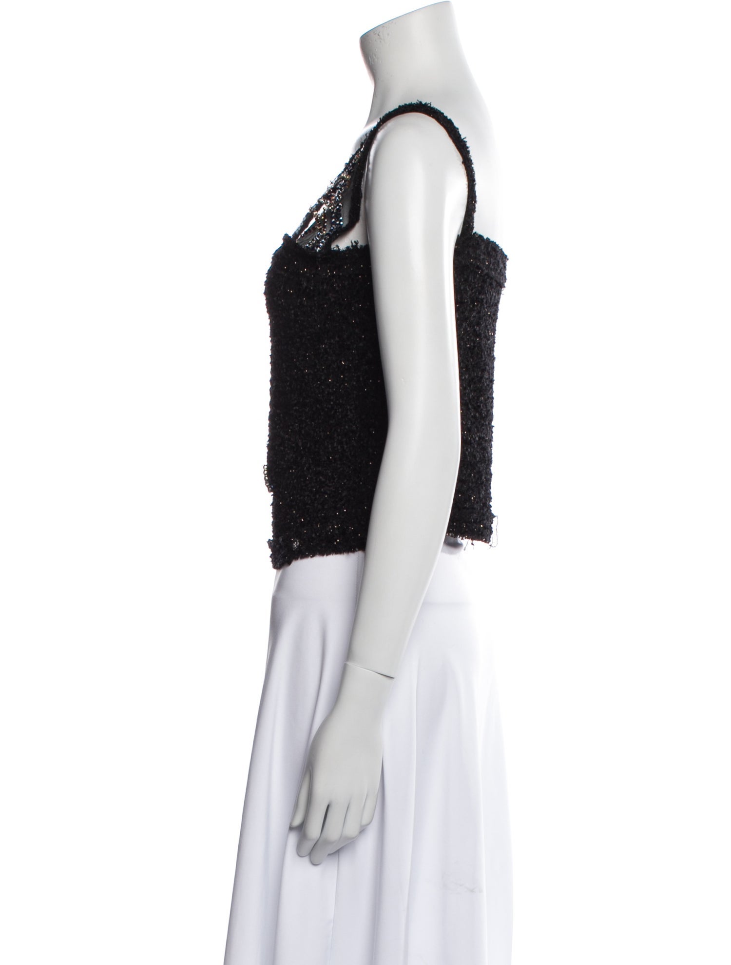 Chanel 2017 Metiers d'Art Collection Crop Top