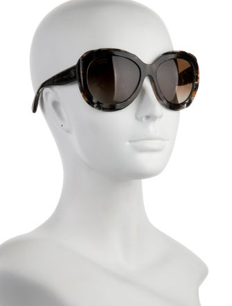 Chanel Interlocking CC Logo Oversize Sunglasses