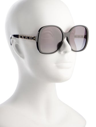 Chanel Interlocking CC Logo Square Sunglasses