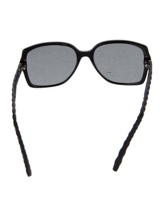 Chanel Interlocking CC Logo Square Sunglasses