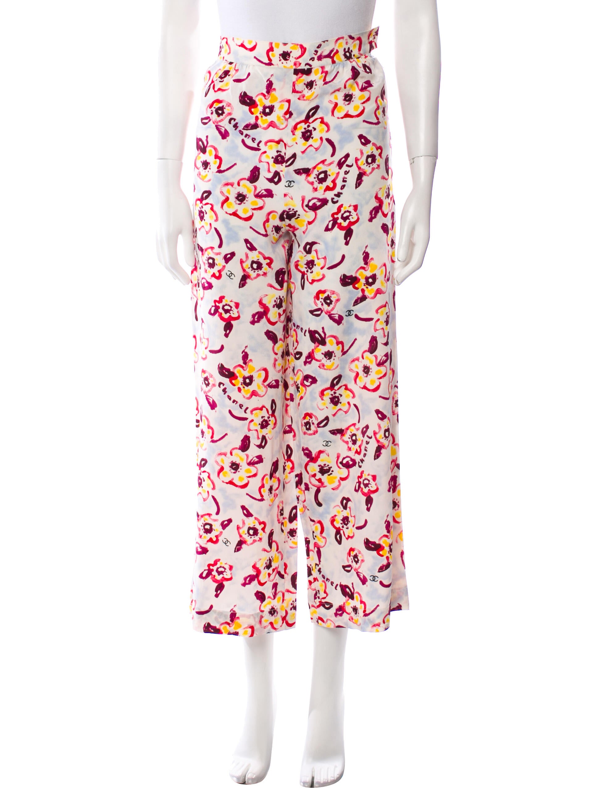 Chanel 1996 Wide Leg Pants