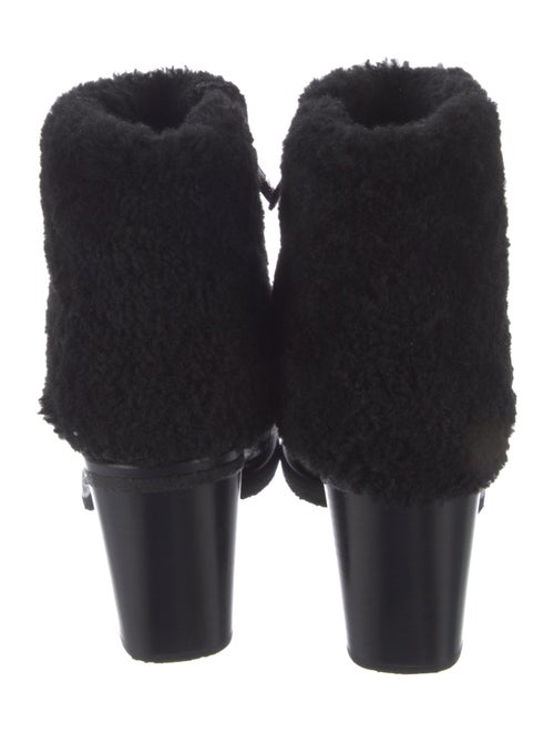 Chanel 2014 Interlocking CC Logo Boots