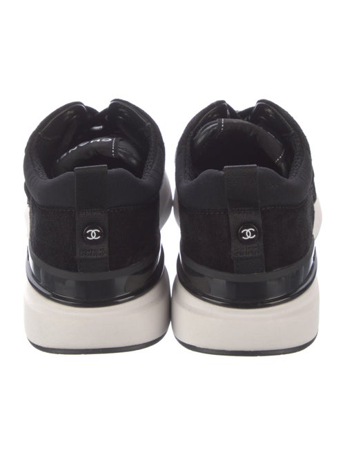 Chanel Interlocking CC Logo Mesh Athletic Sneakers