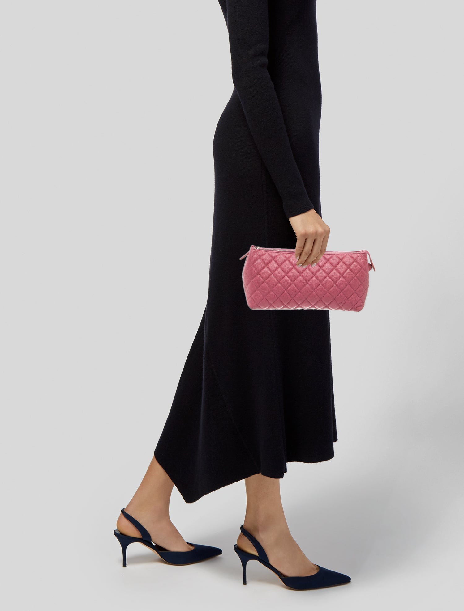 Chanel Quilted Cosmetic Bag