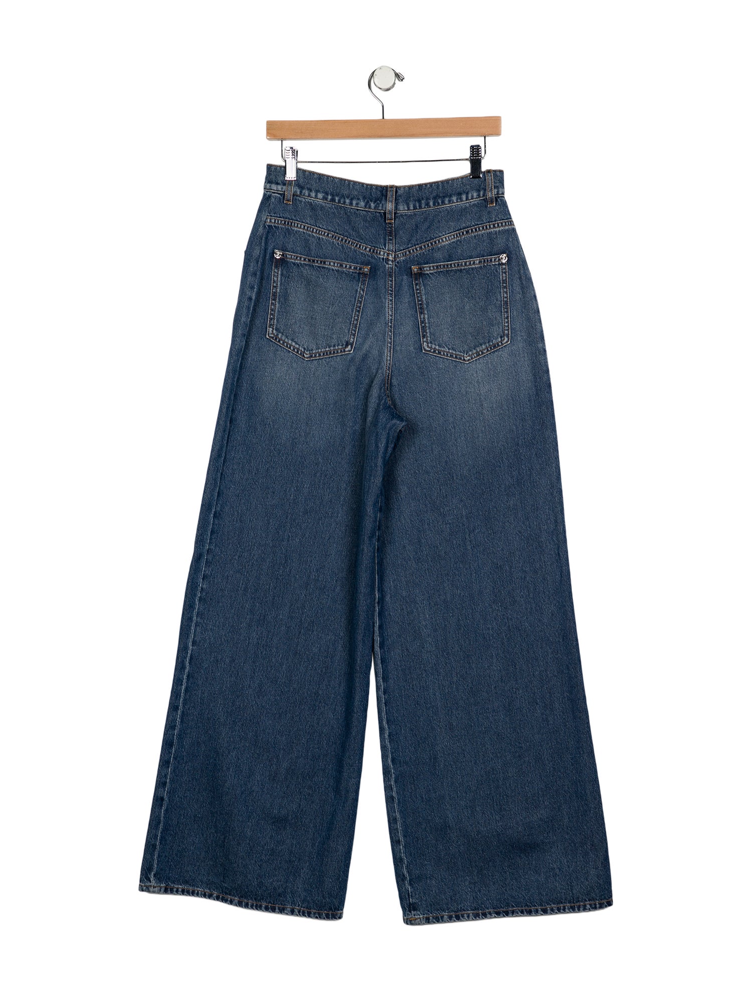 Chanel 2024 Wide Leg Jeans