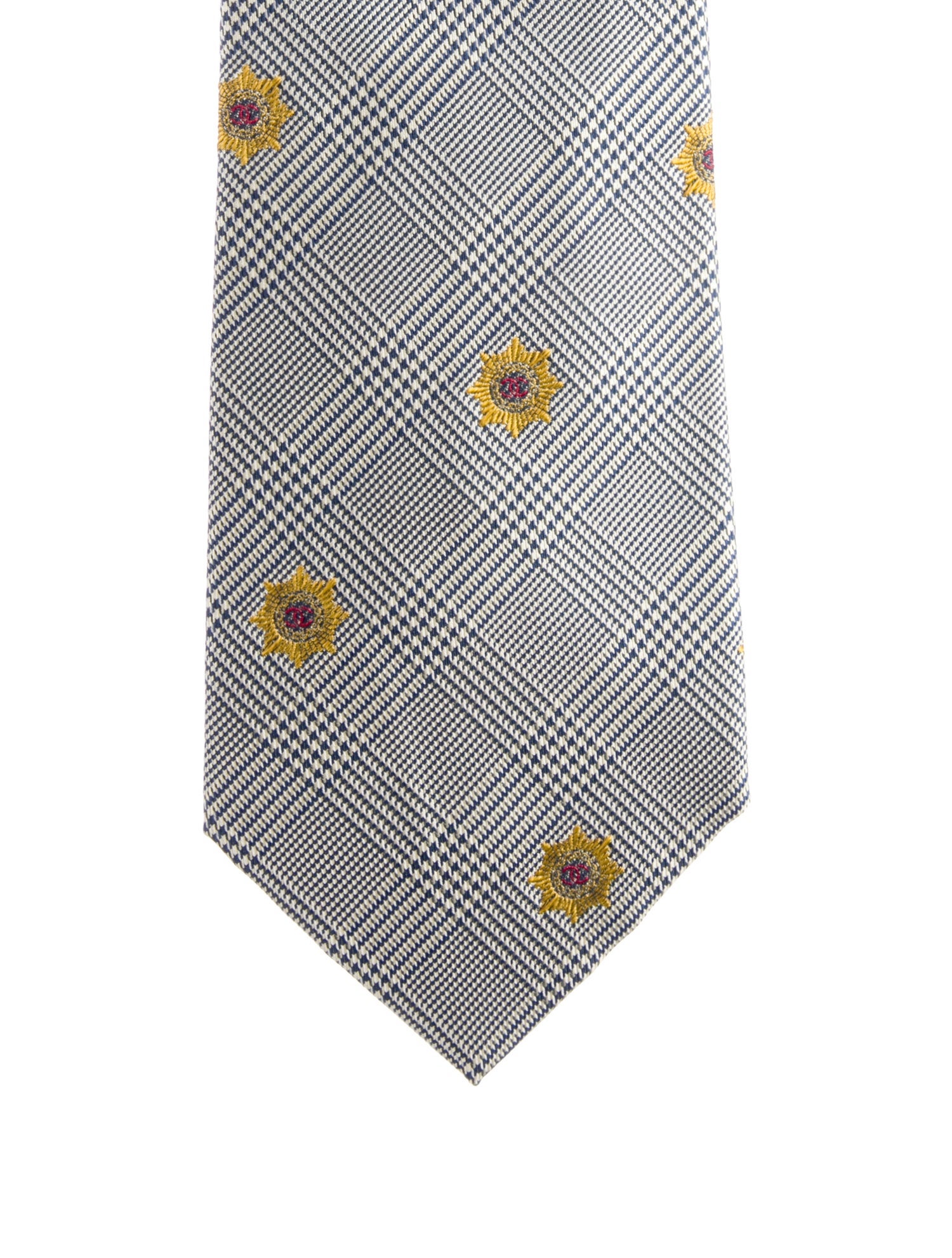 Chanel Silk CC Tie