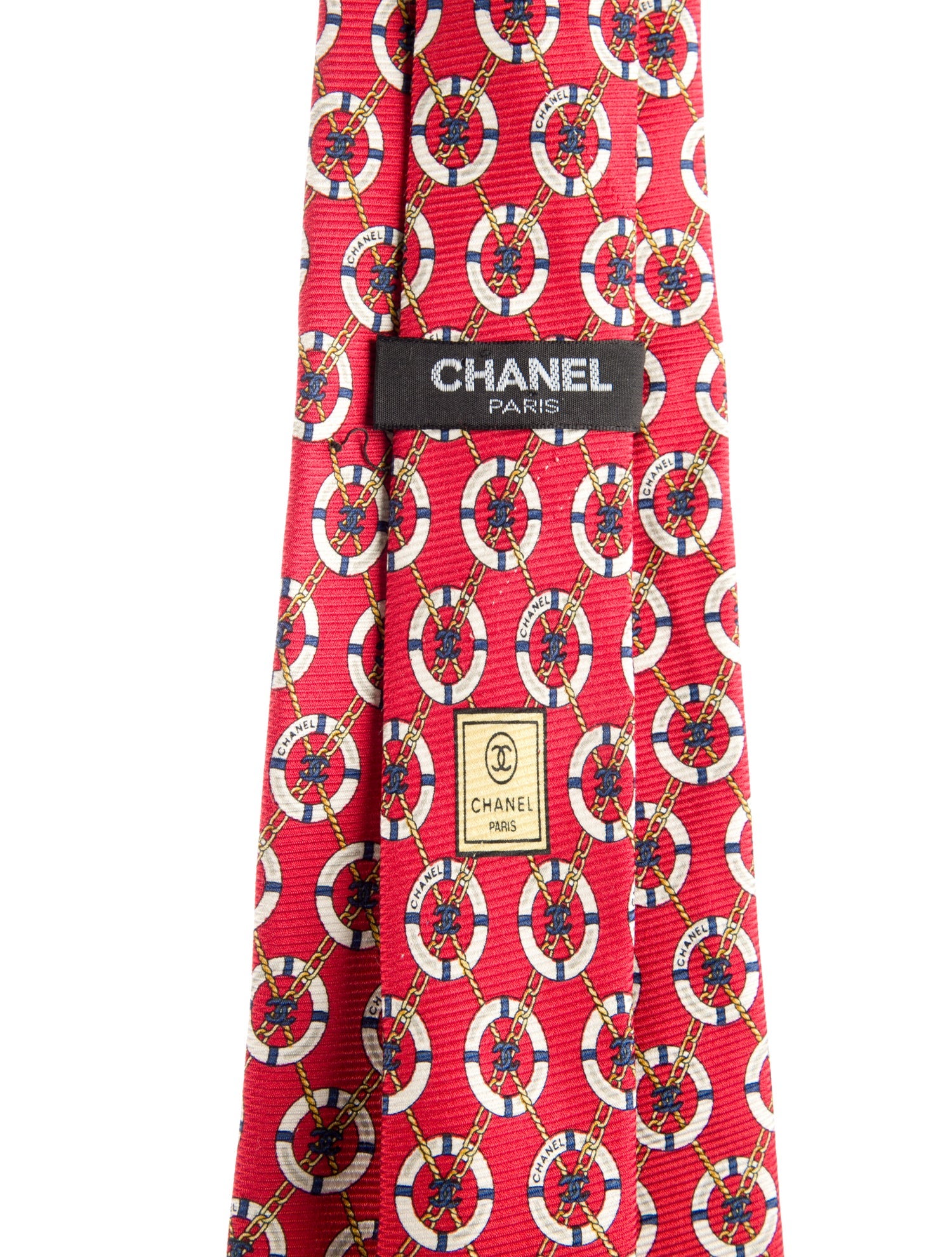 Chanel CC Silk Tie