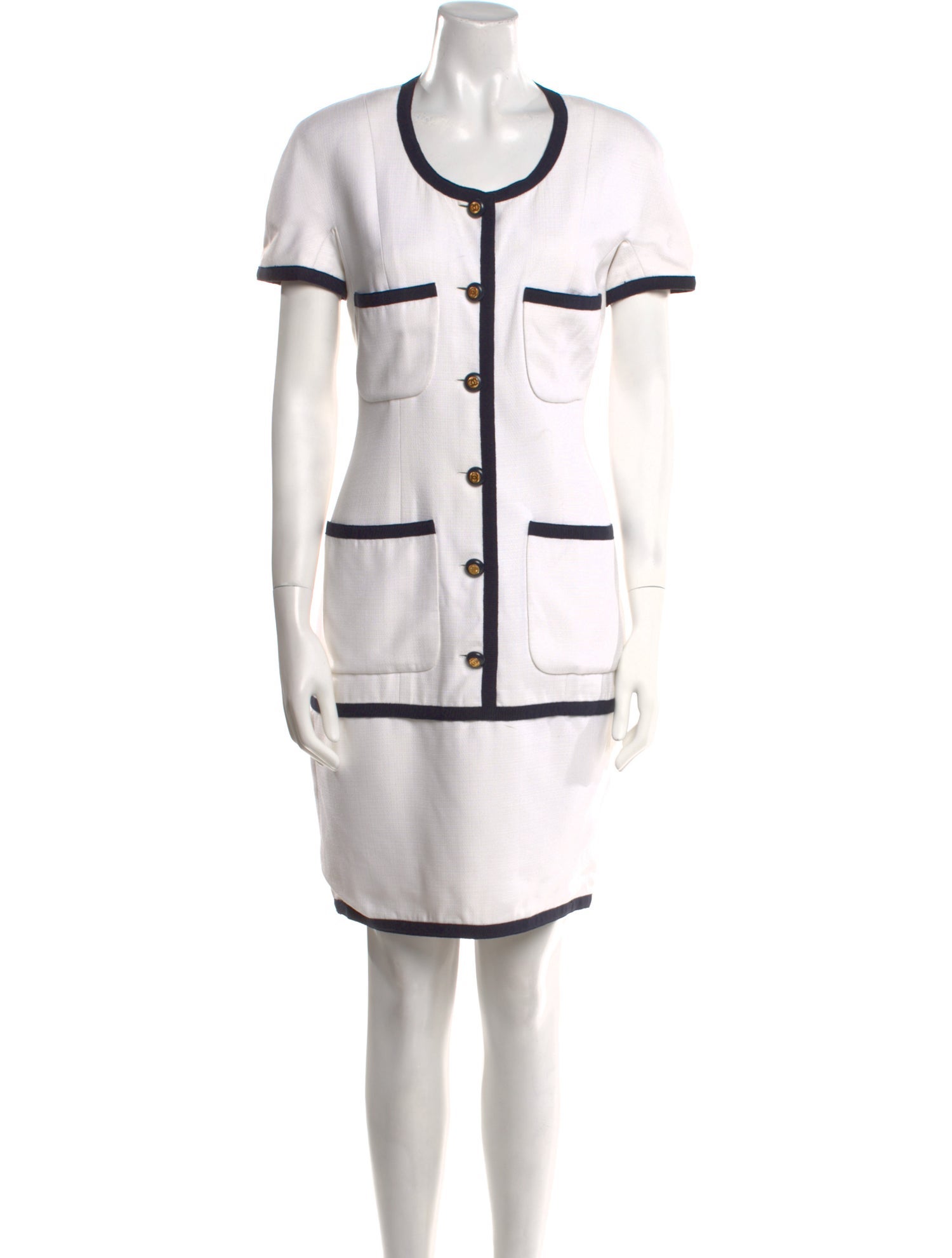 Chanel Vintage Knee-Length Dress