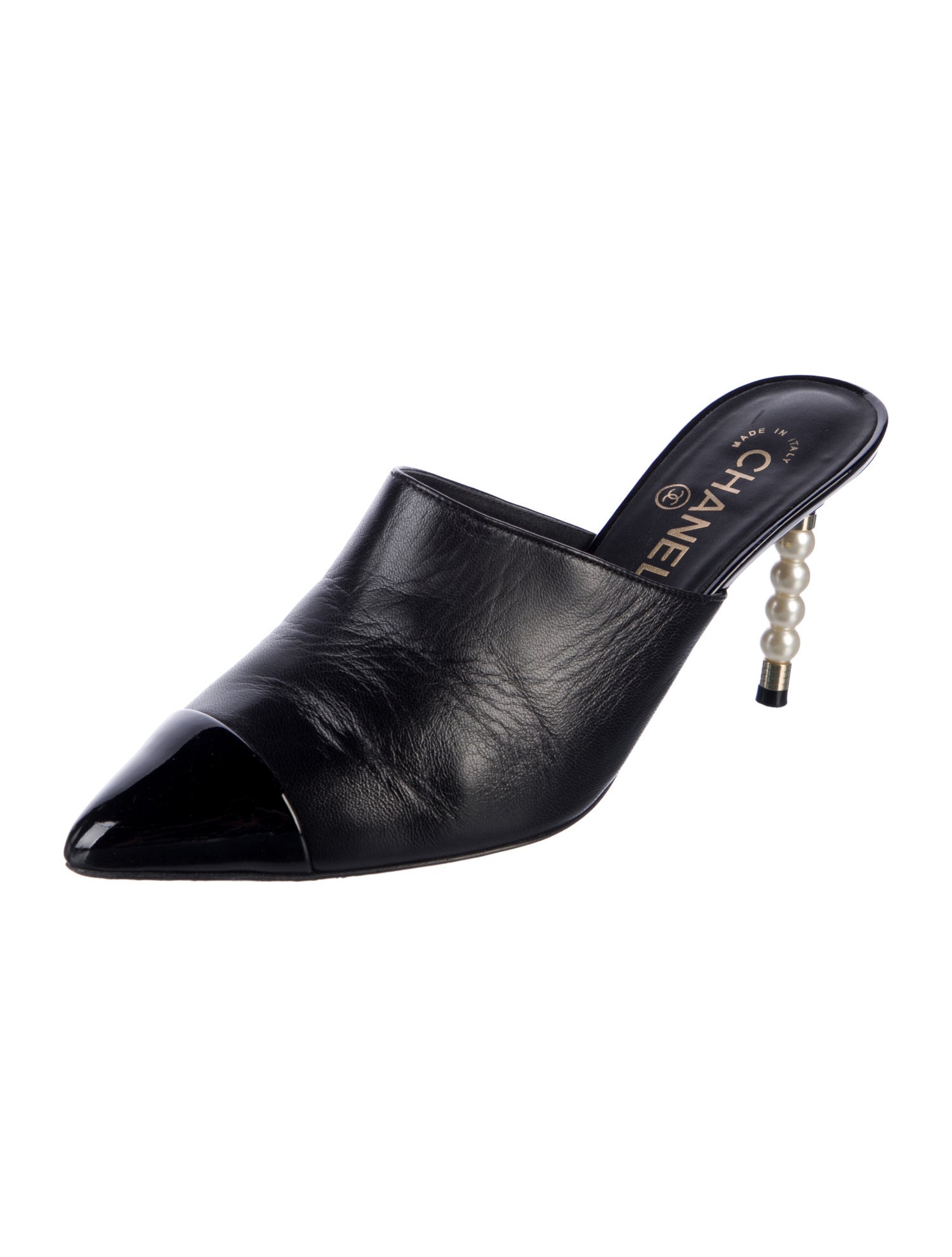 Chanel 2020 Interlocking CC Logo Mules