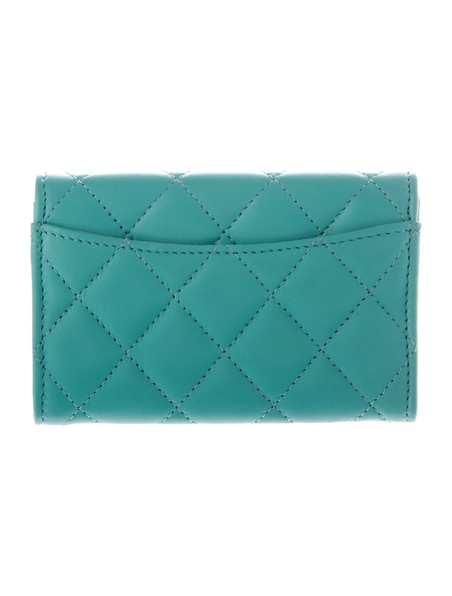 Chanel 2024 Interlocking CC Logo Compact Wallet w/ Tags